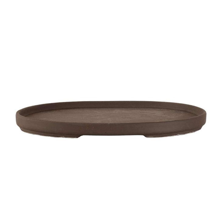 Japanese, Unglazed Oval Tray, 310 x 210 x 28mm by Kobayashi Sangyo