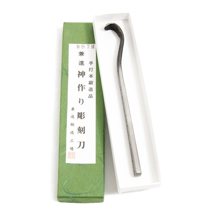 Kaneshin Jin Chisel, Flat point, 180mm by Kaneshin