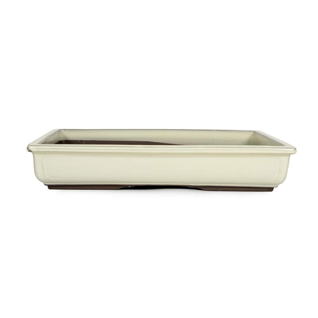 Japanese Shiro Glazed, Rectangular Containers by Kobayashi Sangyo