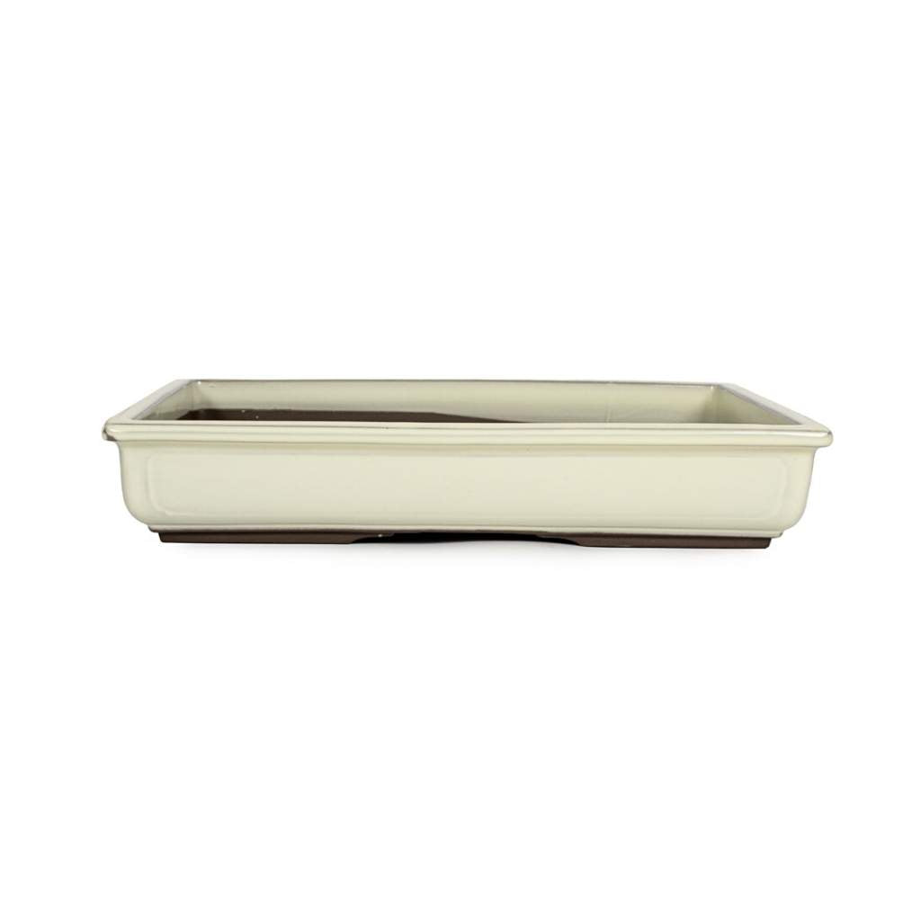 Japanese Shiro Glazed, Rectangular Containers by Kobayashi Sangyo