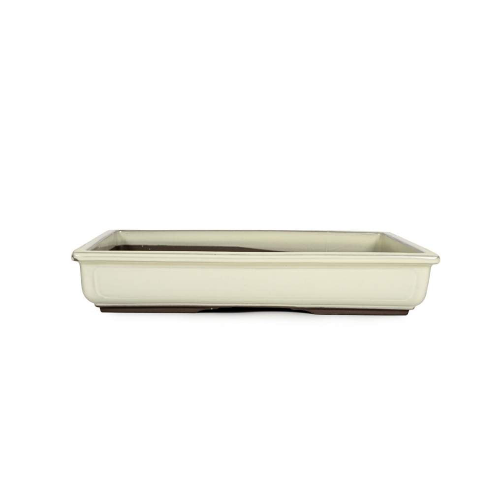 Japanese Shiro Glazed, Rectangular Containers by Kobayashi Sangyo