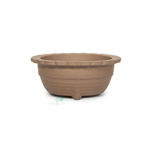 Japanese Unglazed, Round Containers -  Large, 160(D) x 70mm(H) - Pots